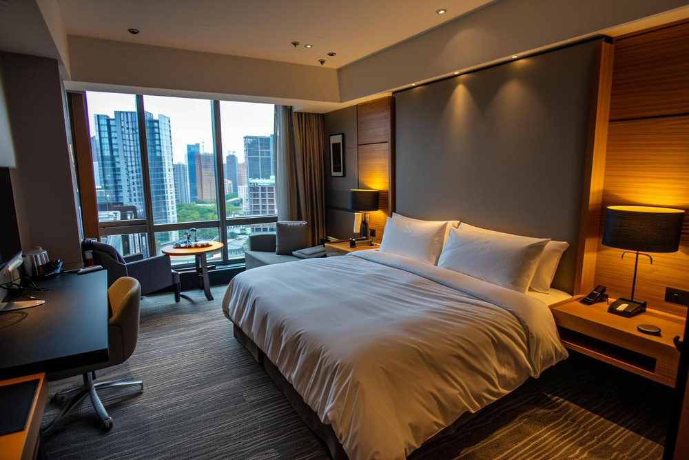 Hotel Guest Room View